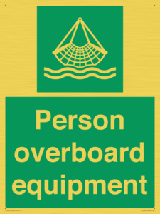 Person overboard equipment